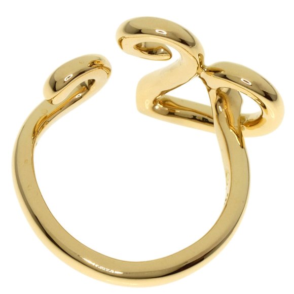 TIFFANY ARIES ZODIAC SIGN RING 18K YELLOW GOLD SIZE 4.75 - Picture 4 of 8
